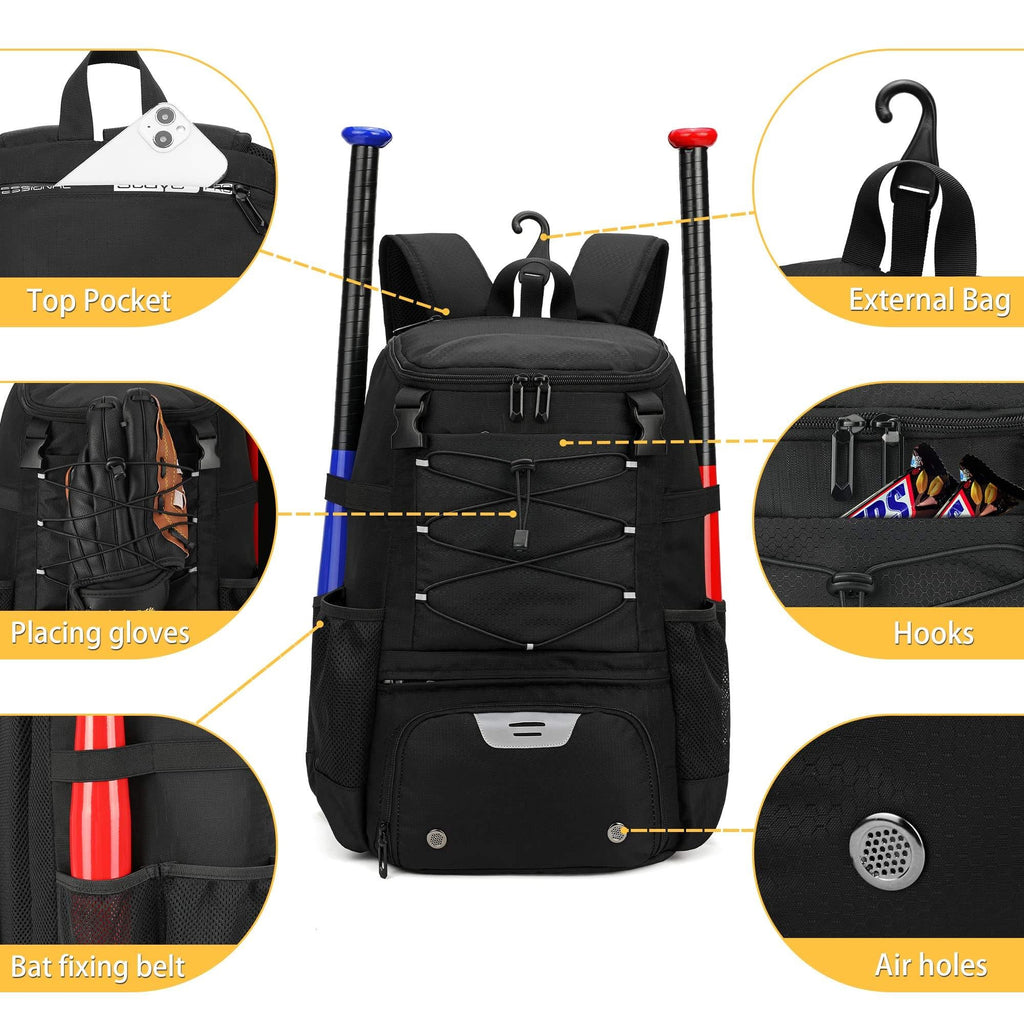 Kgz Outdoor Baseball Backpack