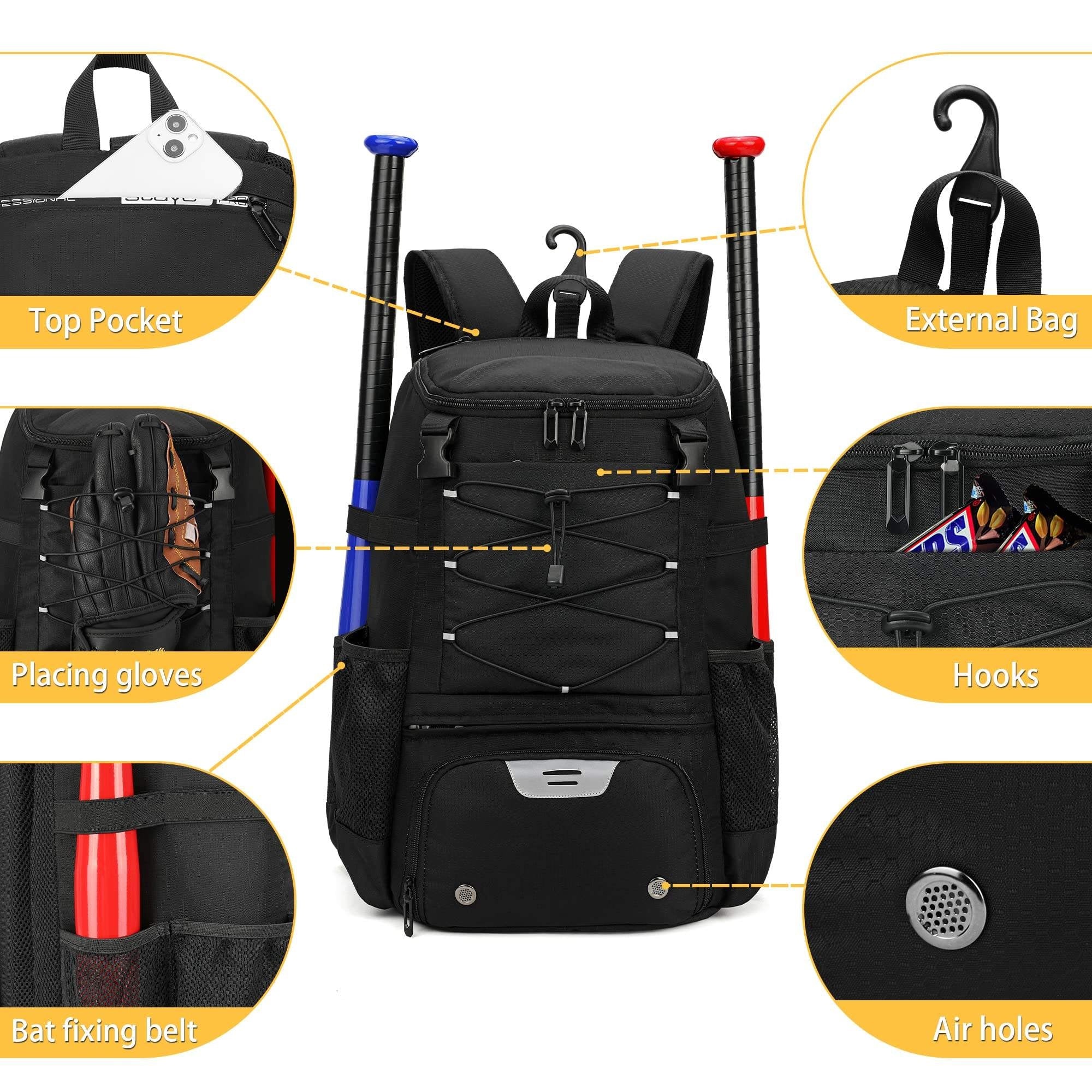 Kgz Outdoor Baseball Backpack