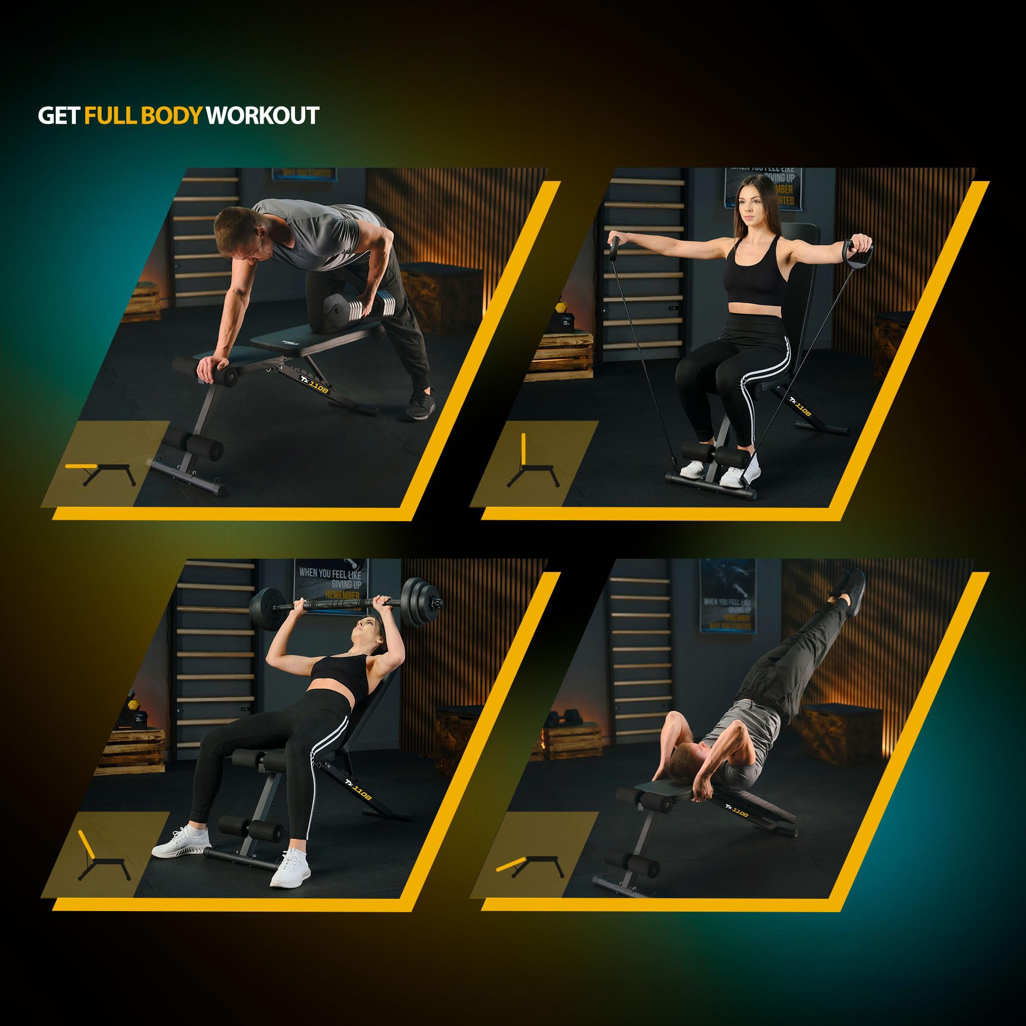 3in1 Bench press machine