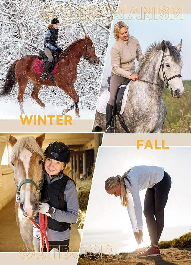 Quick Dry Tummy Control Horse Riding Tights