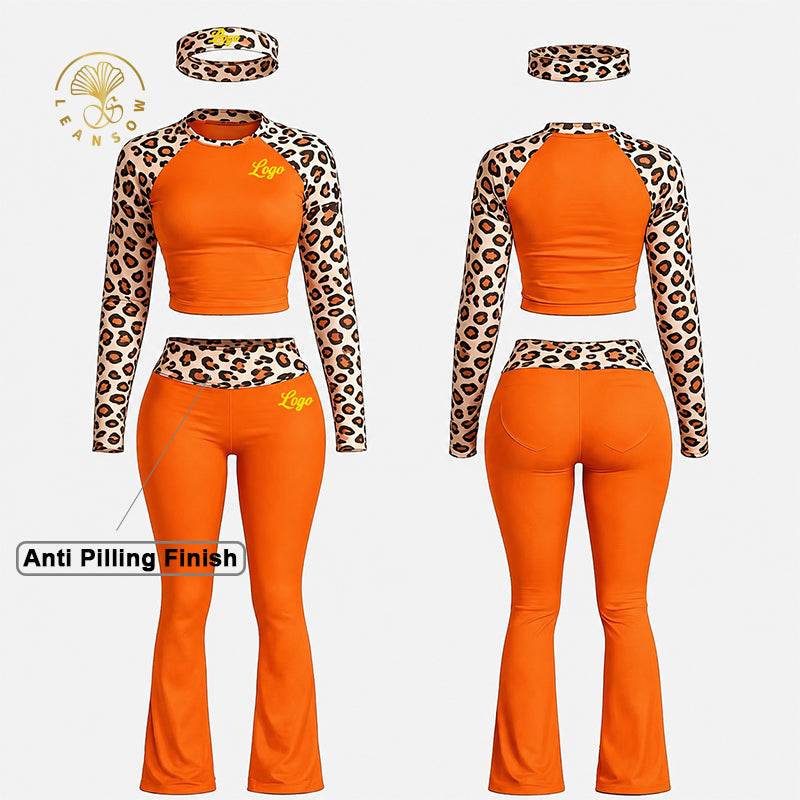 Cheetah Print Lounge Wear Set for Women