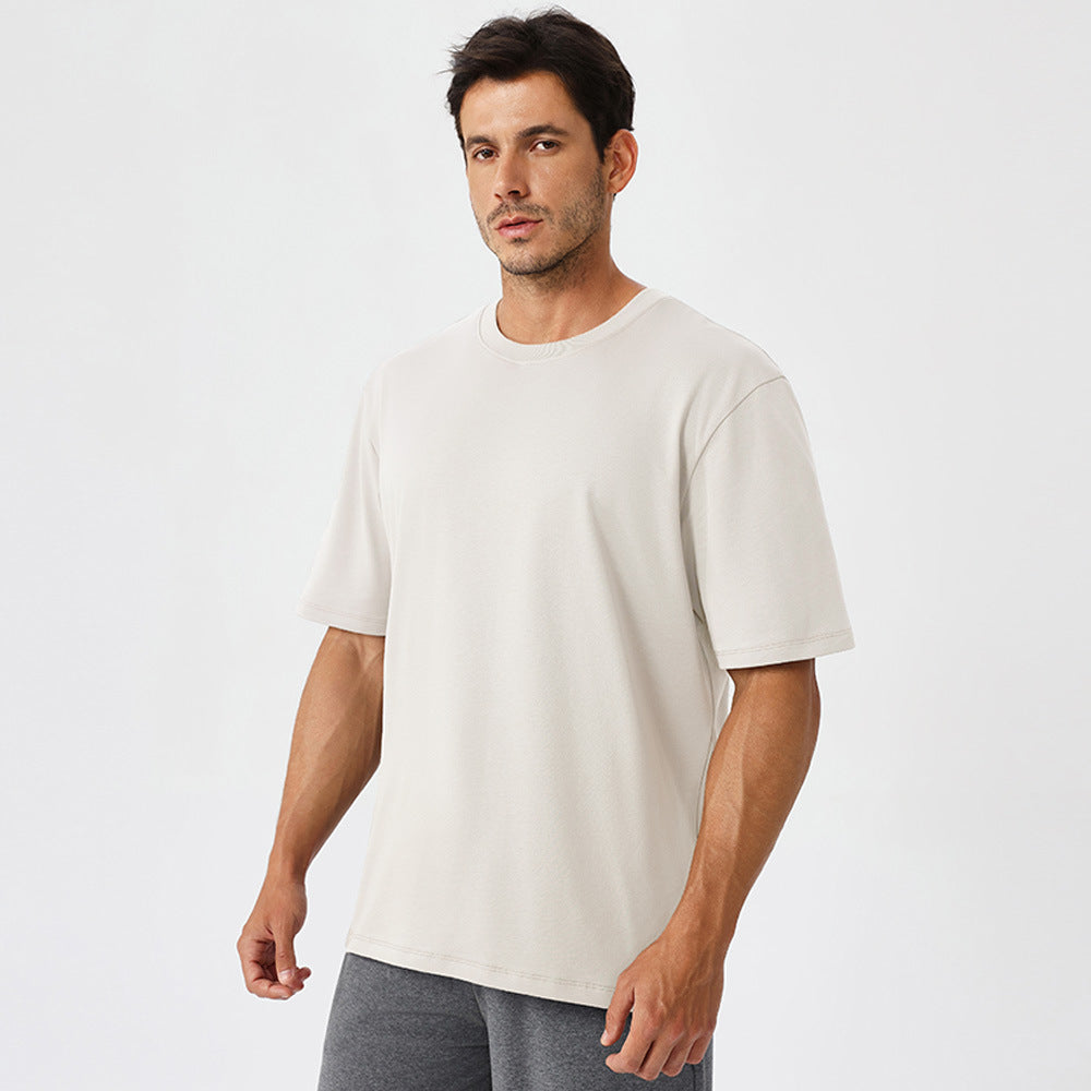 Lightweight Men's Sports Shirt Quick Dry Breathable Running Fitness T-shirt