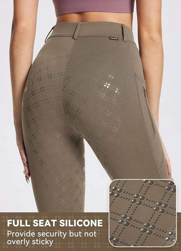 Quick Dry Tummy Control Horse Riding Tights