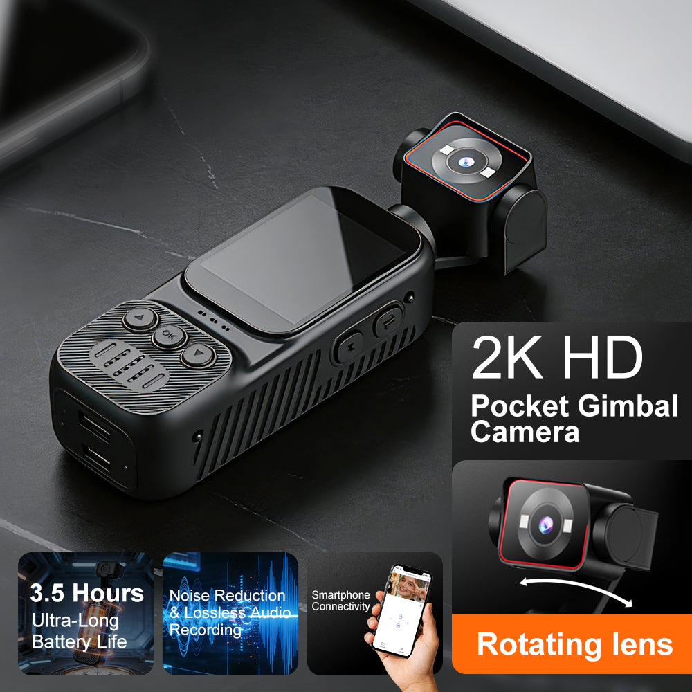 Pocket gimbal camera