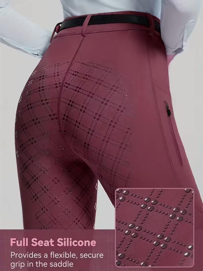 Quick Dry Tummy Control Horse Riding Tights