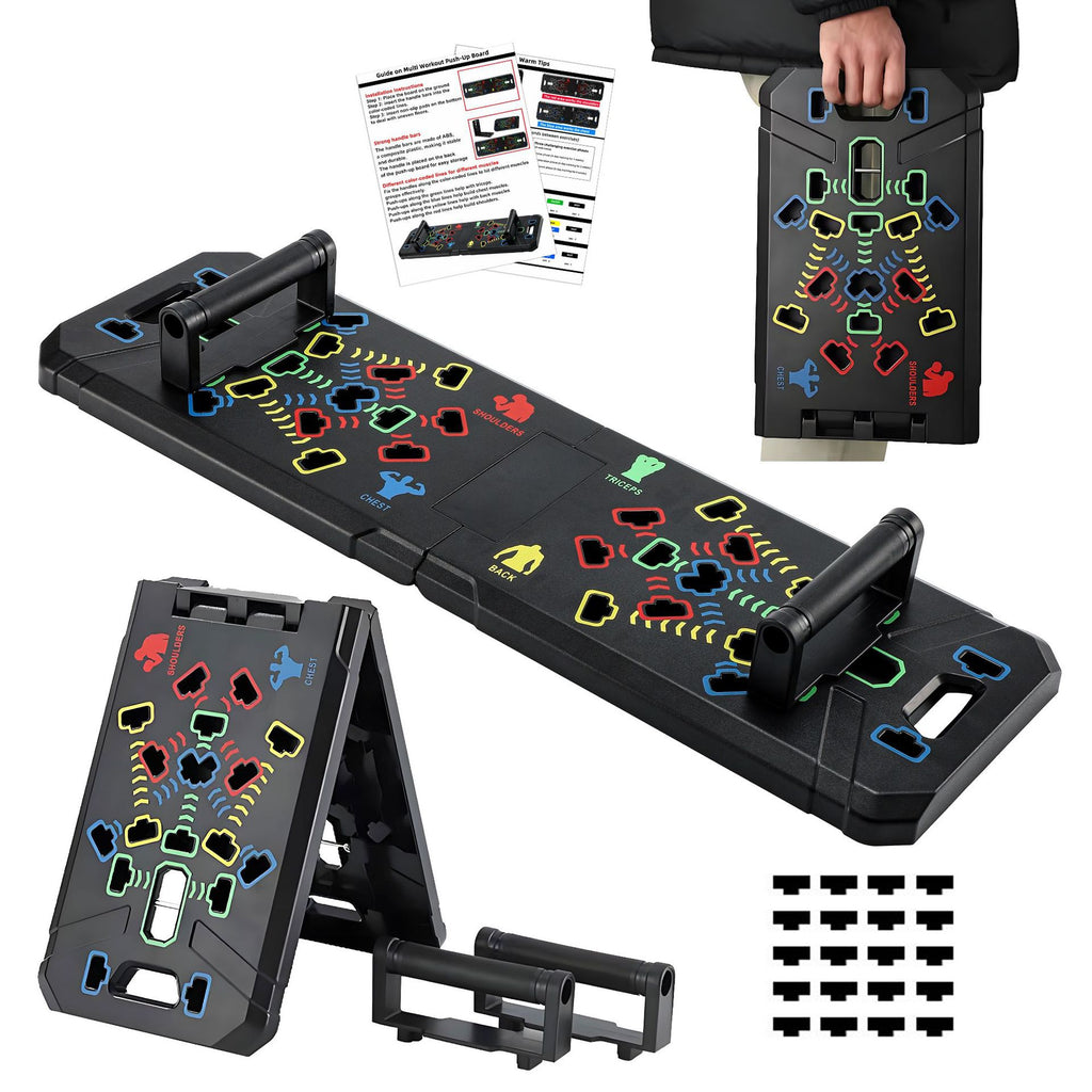 Portable Foldable Push up Board Home