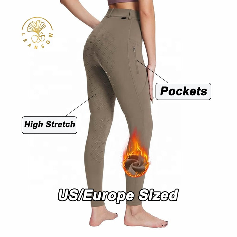 Quick Dry Tummy Control Horse Riding Tights